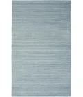 Nourison Washable Essentials Aqua WAE01 2 ft. 2 in. X 8 ft. Rectangle Rug