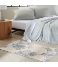 Calvin Klein Enchanting Area Rug ECH01 Ivory/Grey/Blue
