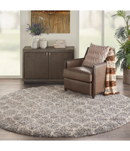 Nourison Amore Area Rug AMOR2 Ash