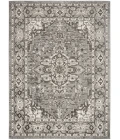 Nourison Quarry Grey QUA05 5 ft. X 7 ft. Rect. Rug