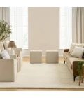 DKNY Pure Knots Ivory KNT01 10 ft. X 14 ft. Rect. Rug