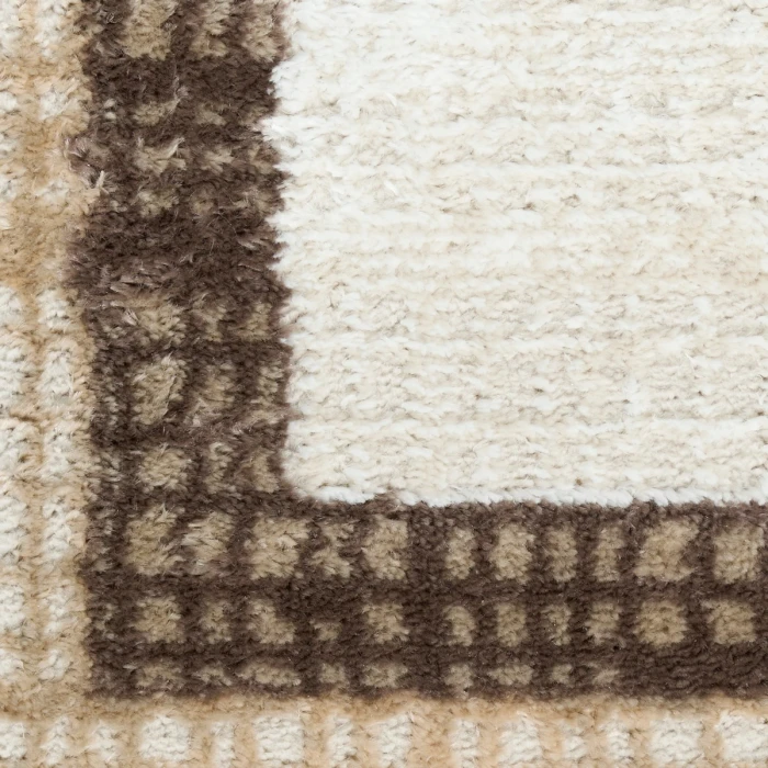 Nourison Dekor Ivory Brown DEK06 2 ft. X 4 ft. Rect. Rug