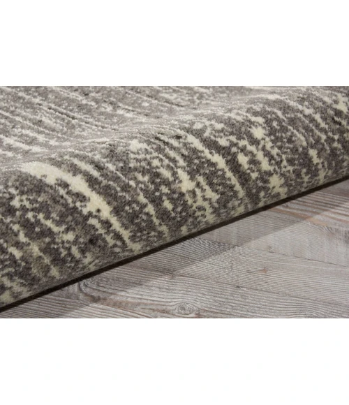 Nourison Twilight Round Area Rug TWI14 Smoke 8' Round