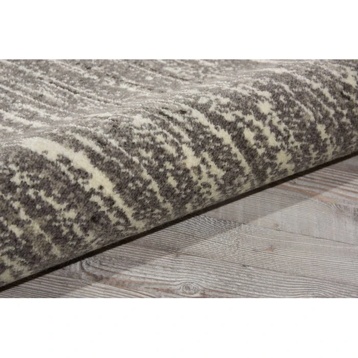 Nourison Twilight Round Area Rug TWI14 Smoke 8' Round