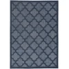 Nourison Home Easy Care NES01 Navy Blue 5 ft. X 7 ft. Area Rug