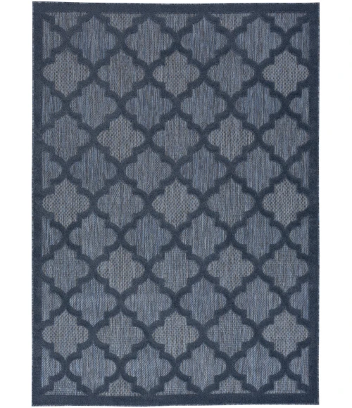 Nourison Easy Care Area Rug NES01 Navy Blue