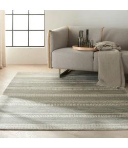 Calvin Klein Home Maya 45780 Dolomite 5 ft. 3 in. X 7 ft. 5 in. Area Rug