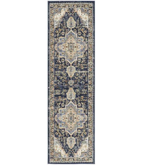 Nourison Nourison Essentials Persian Navy NRE07 8 ft. Rect. Rug