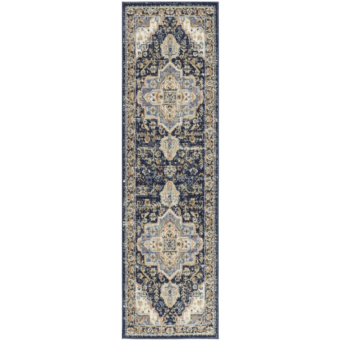 Nourison Nourison Essentials Persian Navy NRE07 8 ft. Rect. Rug
