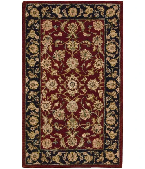 Nourison 2000 Area Rug 2002-Burgundy