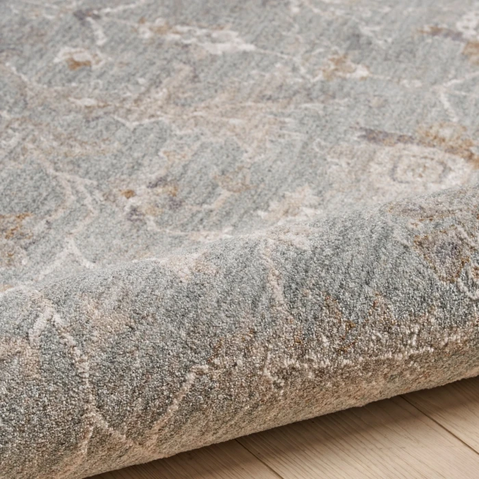 Nourison Infinite Blue Ivory IFT01 8 ft. X 10 ft. Rect. Rug