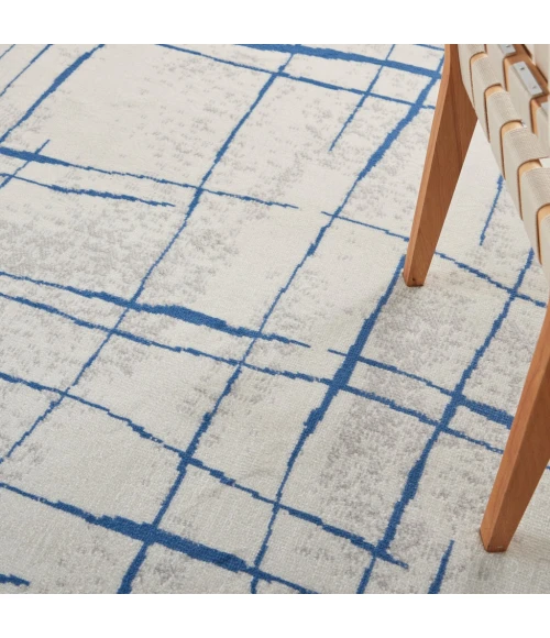 Nourison Whimsicle Area Rug WHS09-Ivory Blue