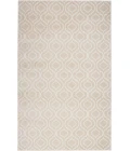 Nourison Jubilant Beige JUB19 5 ft. 3 in. X 7 ft. 3 in. Rectangle Rug
