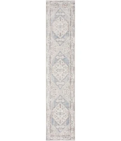 Nourison Home Astra Machine Washable ASW11 Light Blue 2 ft. 2 in. X 8 ft. Area Rug