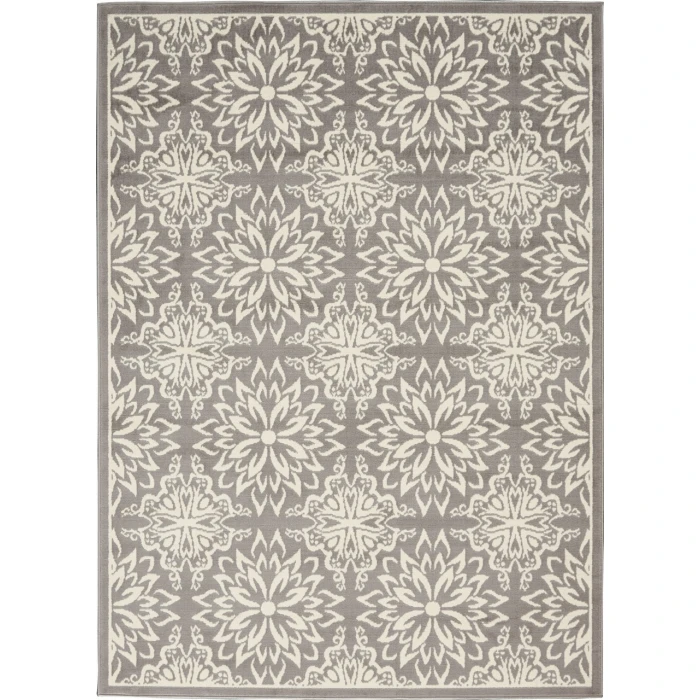 Nourison Jubilant Area Rug JUB06-Ivory/Grey
