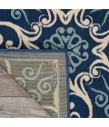 Nourison Caribbean Square Area Rug CRB02-Navy