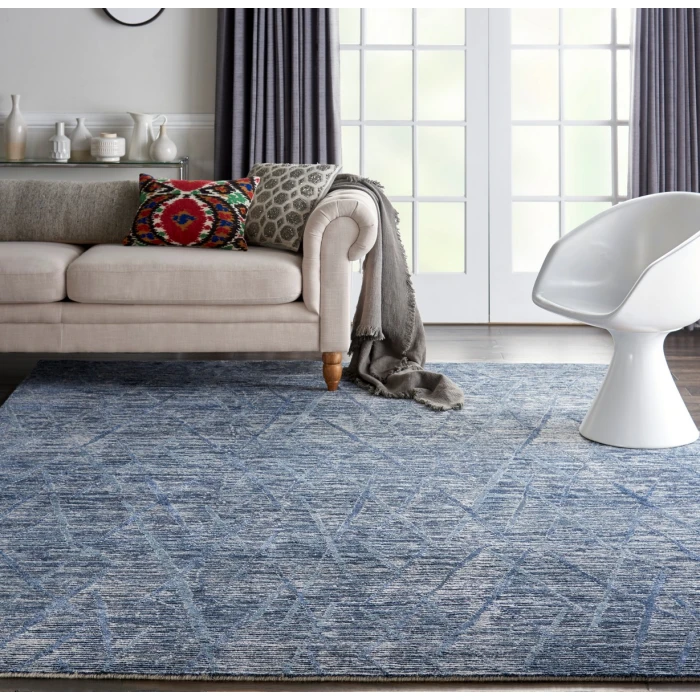 Nourison Ocean Indigo OCP02 8 ft. X 10 ft. Rect. Rug