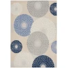 Nourison Home Aloha ALH29 Blue Grey 7 ft. X 10 ft. Area Rug