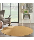 Nourison Positano Round Area Rug POS01-Yellow