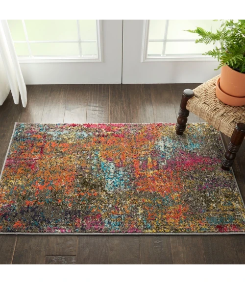 Nourison Celestial Area Rug CES14-Sunset