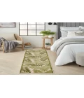 Nourison Aloha Ivory Green ALH18 2 ft. X 6 ft. Rectangle Rug