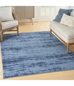 Nourison Home Nourison Essentials NRE03 Denim 6 ft. X 9 ft. Area Rug