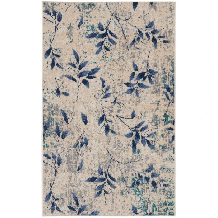 Calvin Klein River Flow Area Rug RFV03 Beige/Navy
