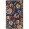 Nourison Home Aloha ALH17 Navy Multicolor 9 ft. X 12 ft. Area Rug