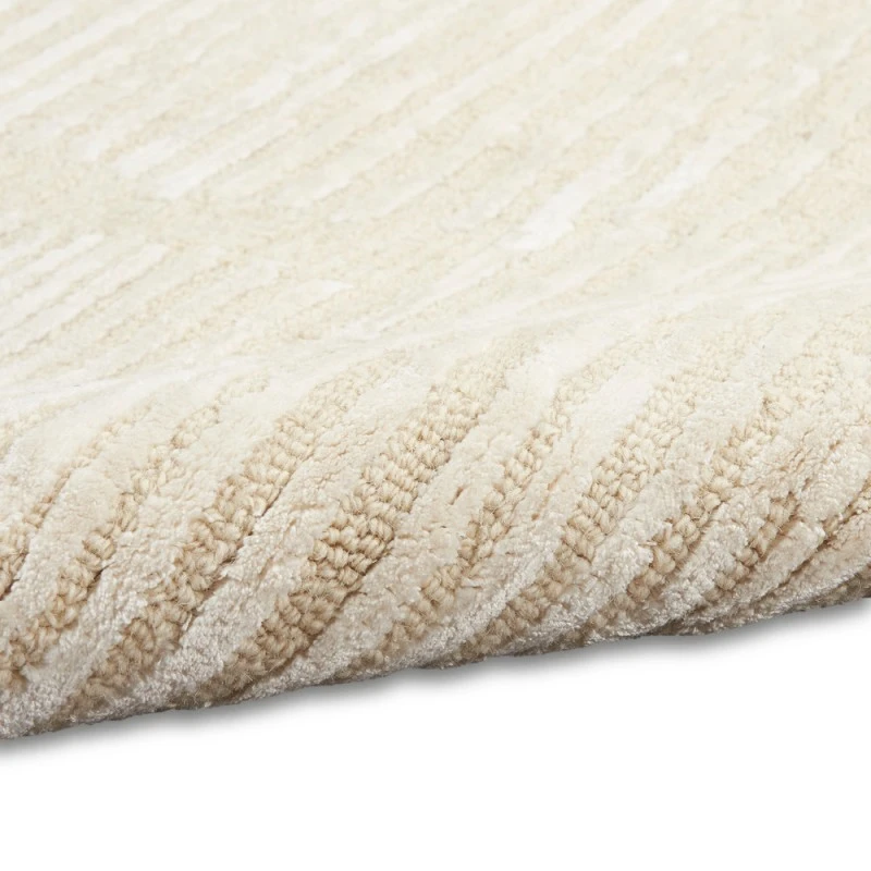 Calvin Klein Linear Area Rug LNR01 Ivory