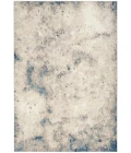 Calvin Klein Infinity Area Rug IFN05 Ivory Grey Blue