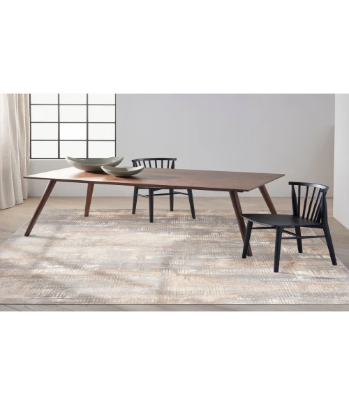 Calvin Klein CK950 Rush Grey Beige CK951 8 ft. X 10 ft. Rectangle Rug