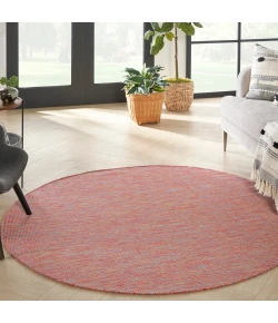 Nourison Home Positano POS01 Rainbow 6 ft. Round Area Rug