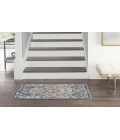 Nourison Allur Light Blue ALR03 2 ft. X 3 ft. Rectangle Rug