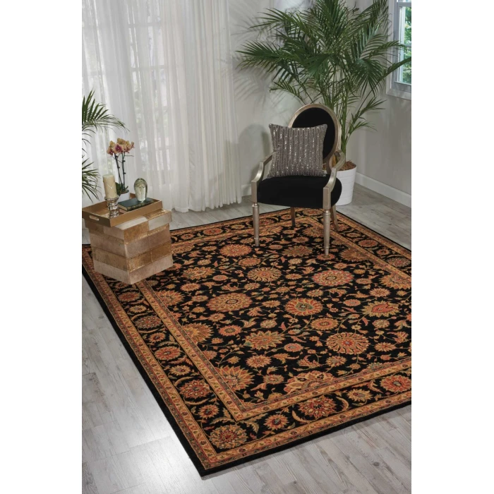 Nourison Living Treasures Runner Area Rug LI05-Black