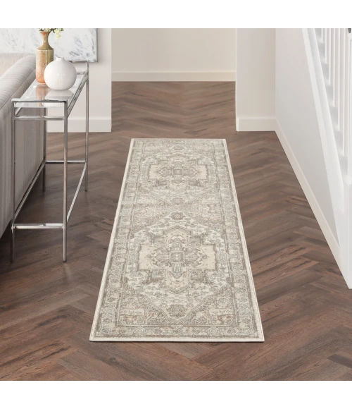 Nourison Quarry Beige QUA18 10 ft. Rect. Rug