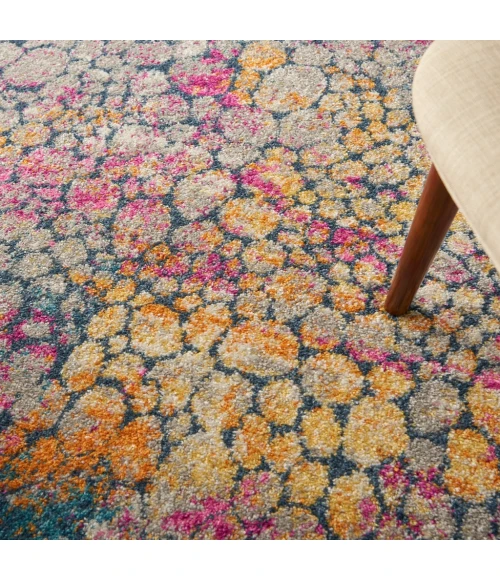 Nourison Passion Area Rug PSN34-Yellow Multi