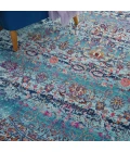 Nourison Vintage Kashan Round Area Rug VKA02-Blue