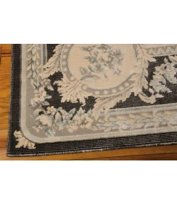 Michael Amini Platine Charcoal MA201 5ft.3in. x 7ft.5in. Rect. Rug