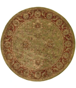Nourison Home Jaipur Green JA50 6ft. x Round Round Rug