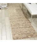 Nourison Silk Elements Runner Area Rug SKE22-Taupe