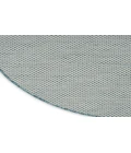 Nourison Courtyard Ivory Aqua COU01 5 ft. Round Rug