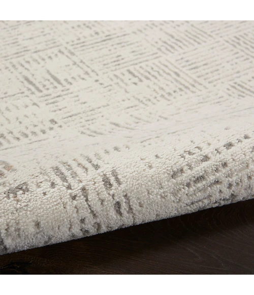 Nourison Elation Area Rug ETN05 Ivory Grey