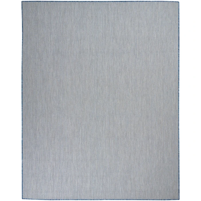 Nourison Courtyard Area Rug COU01-Ivory Blue