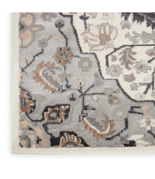 Nourison Elation Area Rug ETN09-Ivory Grey
