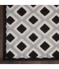 Nourison Aloha Area Rug ALH26 Black White 12' x 15'