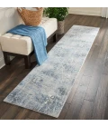 Nourison Somerset Runner Area Rug ST74-Silver/Blue