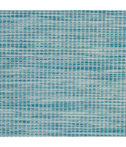 Nourison Positano Area Rug POS01 Aqua 10' x 14'