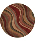 Nourison Somerset Round Area Rug ST81-Multicolor