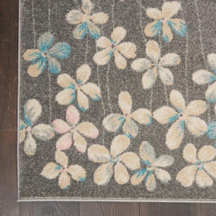 Nourison Tranquil Area Rug TRA04-Grey/Beige