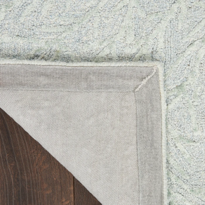 Michael Amini Ma30 Star Area Rug SMR03 Light Blue